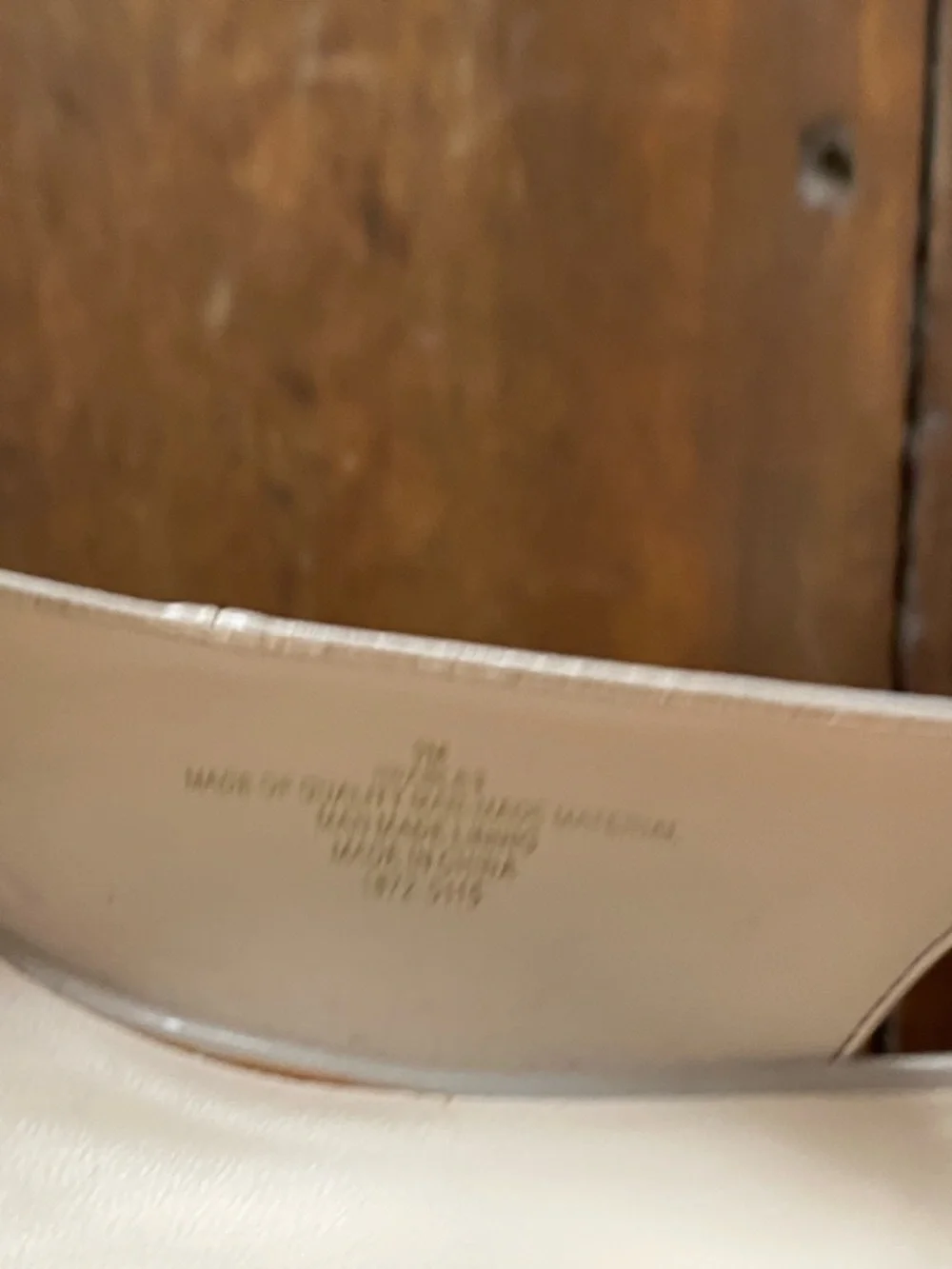 Nine West Taupe Patent Peep-Toe Slingback Heels - Picture 5 of 15